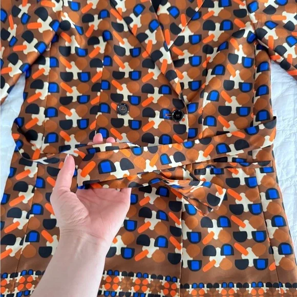 ZARA Multicolor Belted Jacket in XS - Picture 13 of 13